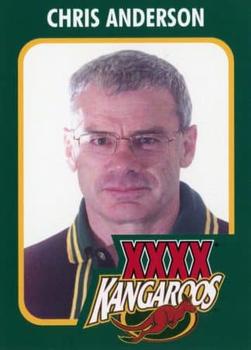 2003 XXXX Kangaroos 2000 Test Series #24 Chris Anderson Front